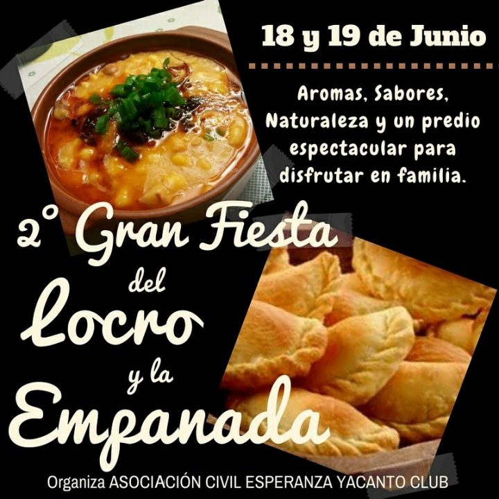 2da edición de la Fiesta del Locro y la Empanada