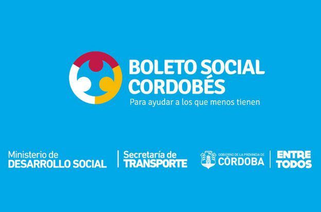 A partir de la semana entrante está disponible el trámite del Boleto Social Cordobés