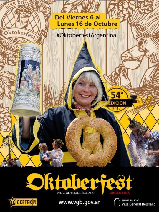 A un mes de la Oktoberfest de Villa General Belgrano