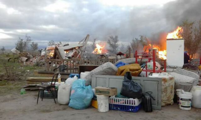 Quedarse en la calle en plena ola polar