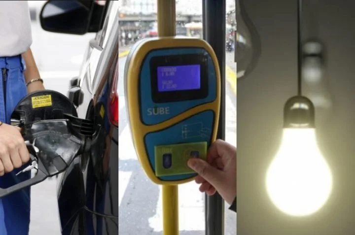 Aumentan la luz, los combustibles, el gas y el transporte escolar