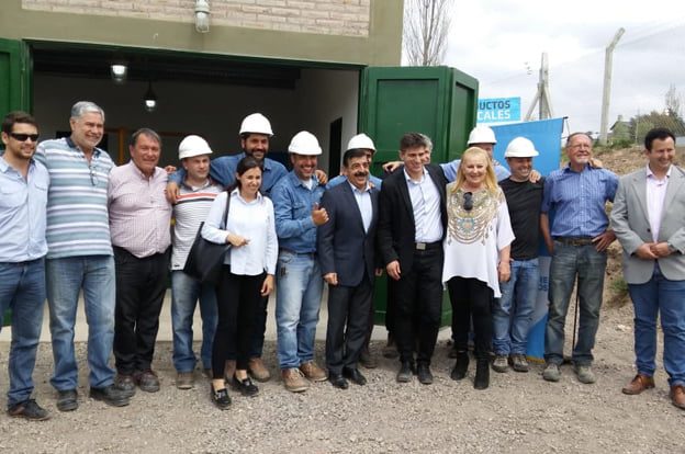 Se inauguraron los ramales de gas en Los Molinos y Potrero de Garay