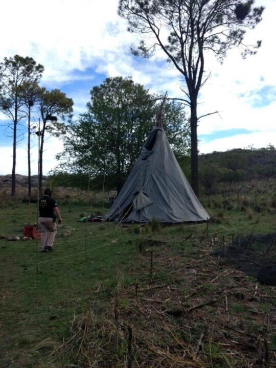 Fueron detenidos mientras hacían un ritual con ayahuasca