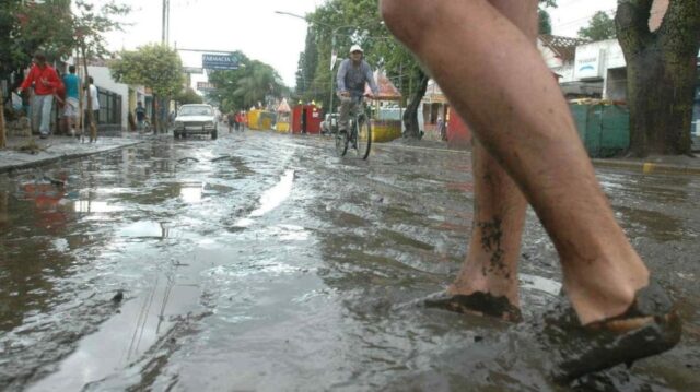 Unquillo sufrió una nueva inundación