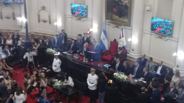 Discurso del gobernador en la Legislatura: crecimiento provincial