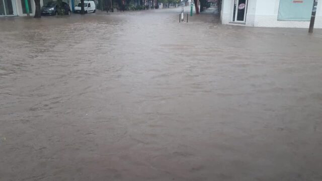 El temporal causó graves problemas en Tercero Arriba: hubo evacuados