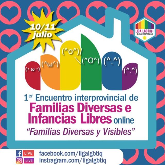 Se viene el 1° Encuentro Interprovincial de Familias Diversas e Infancias Libres-La Ola Digital