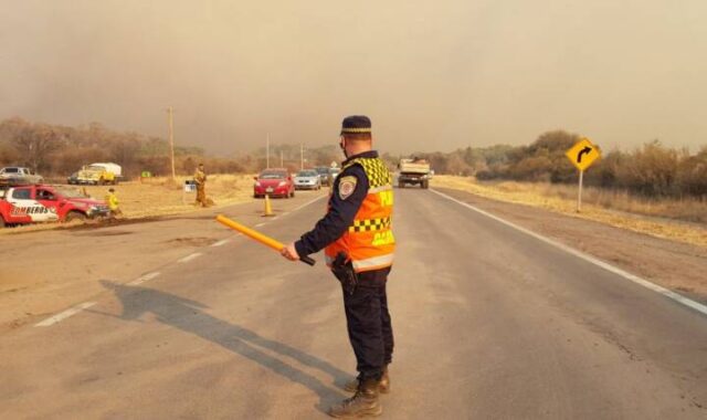 Complicado el incendio de Capilla del Monte-La Ola Digital