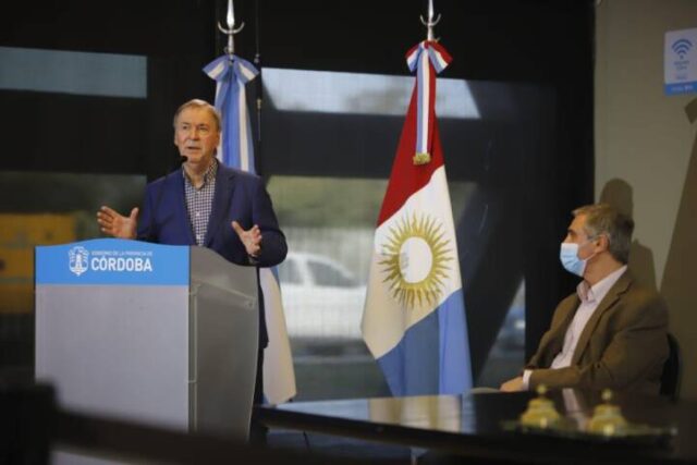 Juan Schiaretti: "Córdoba siempre avance hacia el futuro"