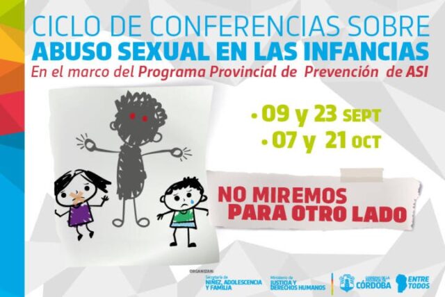 Más de dos mil anotados para el ciclo de conferencias sobre Abuso Sexual en las Infancias