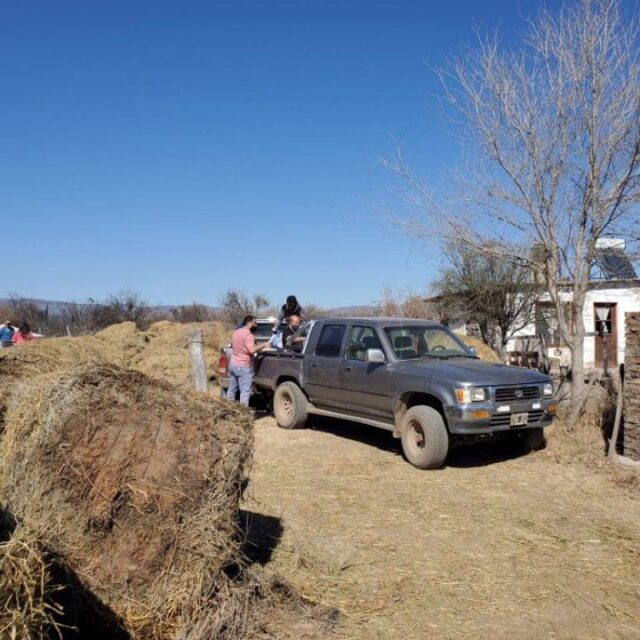 Incendios: siguen las tareas de asistencia a productores