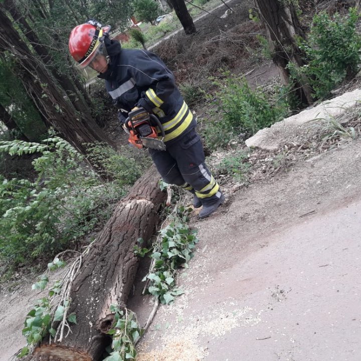 Daños por las tormentas en Embalse