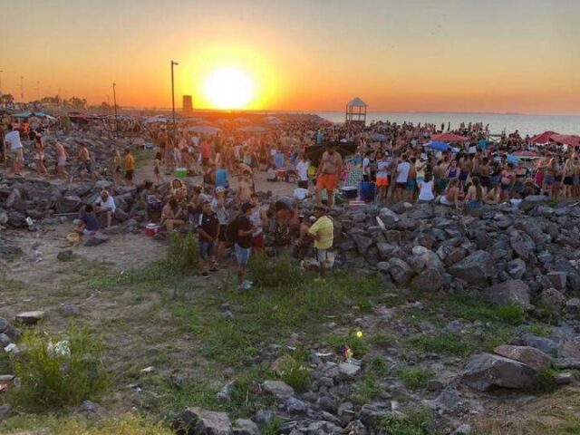 Desborde en las Sierras de Córdoba