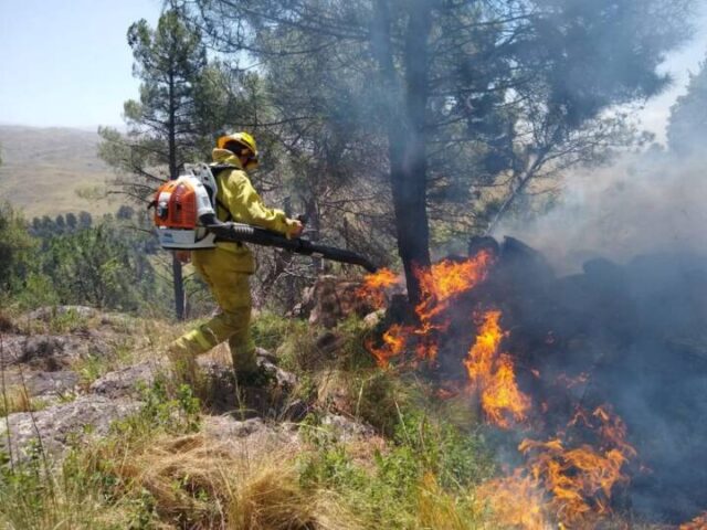 Sigue incontrolable el incendio en la zona de Lutti-La Ola Digital