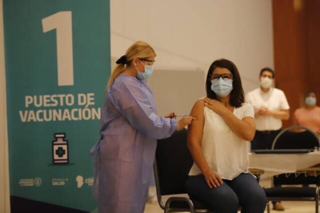 Hoy comenzó la vacunacion de Coronavirus en Córdoba