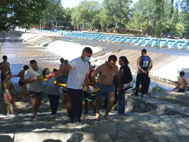 Accidente en el balneario de La Cruz-La Ola Digital