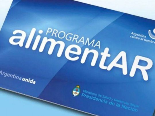 “Estamos evaluando el aumento del monto de la tarjeta Alimentar”