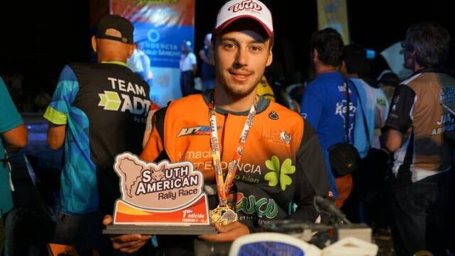 Un calamuchitano en el South American Rally Race-La Ola Digital