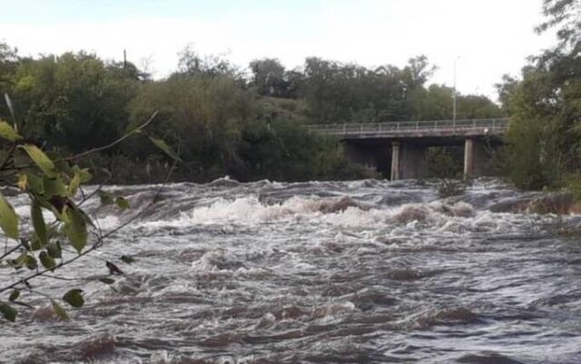 Se espera a las 11 llegue la creciente a Santa Rosa de Calamuchita-La Ola Digital