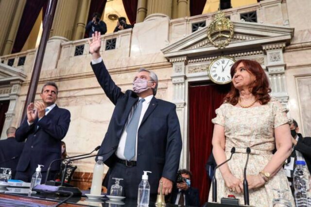 Fernández abrió las sesiones en el Congreso