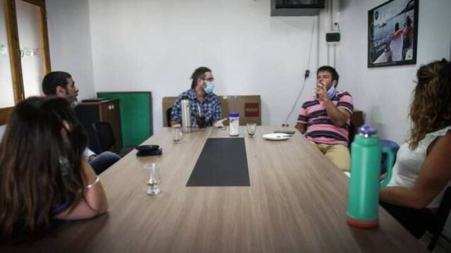 Jefes comunales reunidos para salvar el Dique Los Molinos-La Ola Digital