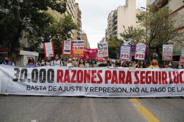 Marcha en Córdoba por el 24 de marzo