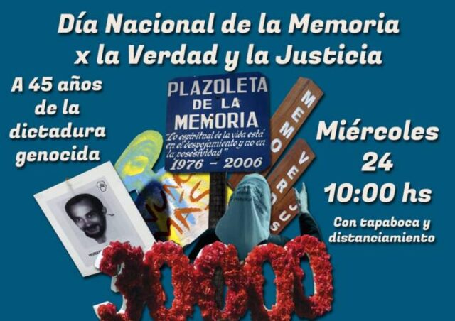 La Plazoleta de la Memoria de Santa Rosa de Calamuchita, epicentro de reflexión-La Ola Digital