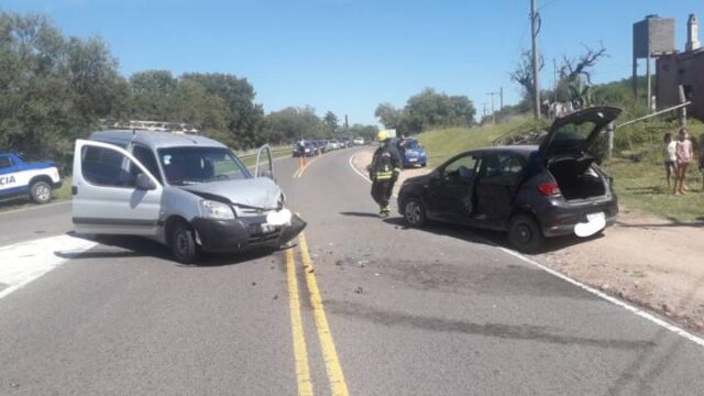 Choque en El Quebracho: 6 personas accidentadas-La Ola Digital
