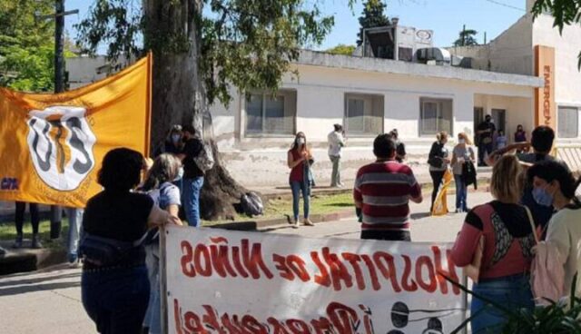 Paro de trabajadores de la salud