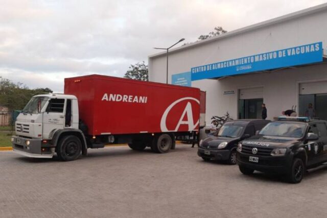 Córdoba recibió 66 mil vacunas contra el Covid-19