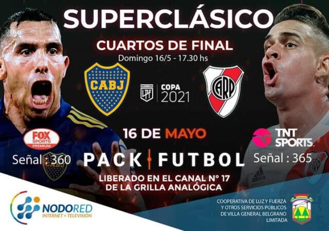 En Villa General Belgrano, el Superclásico se vivió de otra manera-La Ola Digital