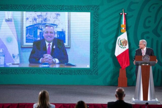 El Presidente anunció nuevos envíos de vacunas desde México