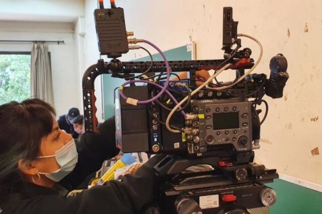 Estudiantes de la UPC participaron del rodaje de «Granizo»