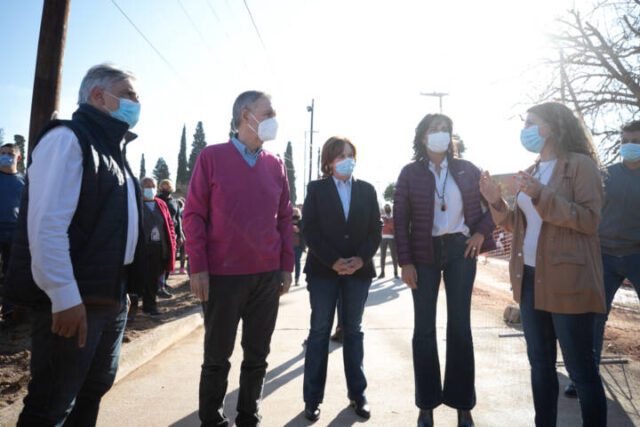 Comenzaron las obras de urbanización en barrio Bajada San José