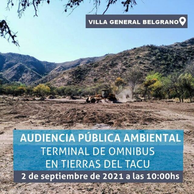 Se viene la audiencia pública ambiental en Villa General Belgrano-La Ola Digital