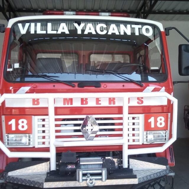 Incendio en la zona urbana de Villa Yacanto-La Ola Digital