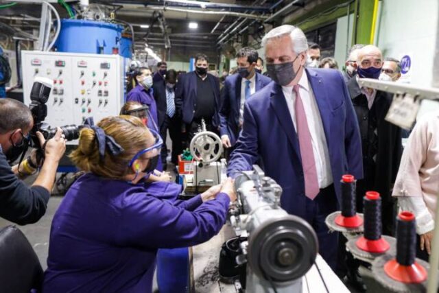 "Lo que más sueño es una Argentina que produce y da trabajo"