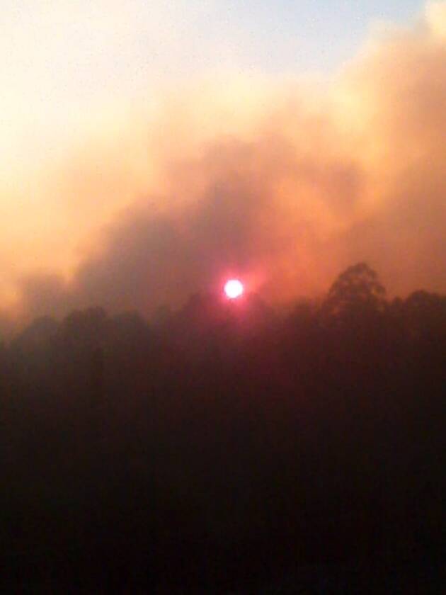 Bomberos trabajan en dos incendios de gran magnitud en el interior provincial-La Ola Digital