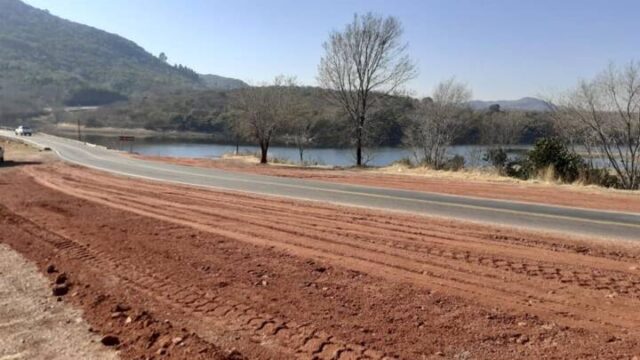 Mejoraron las banquinas de la Ruta 5 a la altura de Villa del Dique-La Ola Digital