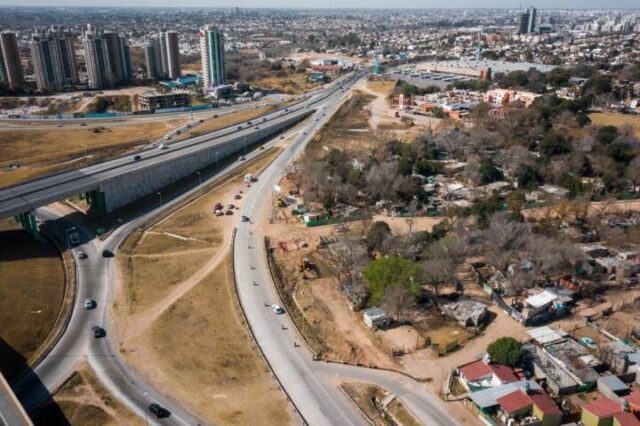 Circunvalación: desvío de tránsito en un enlace a altura de El Tropezón