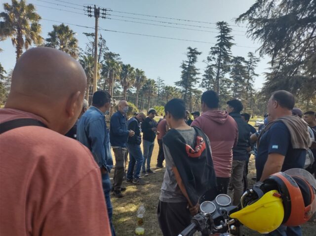 UOCRA realizó un corte de ruta en Embalse -La Ola Digital