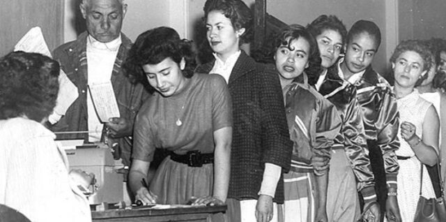 El voto femenino cumple 47 años