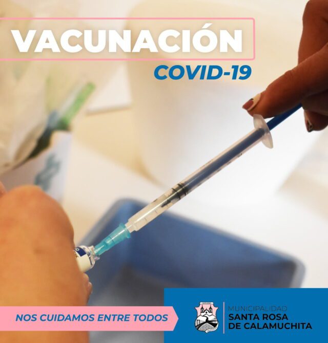 COVID-19: más de 900 dosis se aplicaron hoy en Santa Rosa de Calamuchita-La Ola Digital