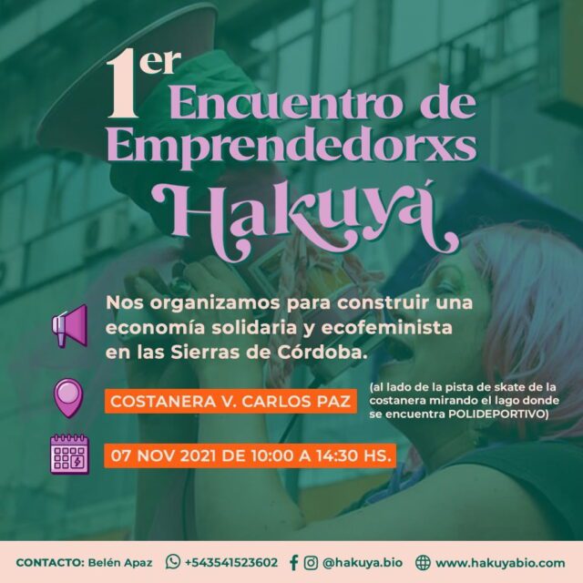 Primer encuentro de emprendedurismo ecofeminista