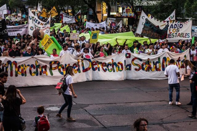 Marcha por los derechos a la salud mental