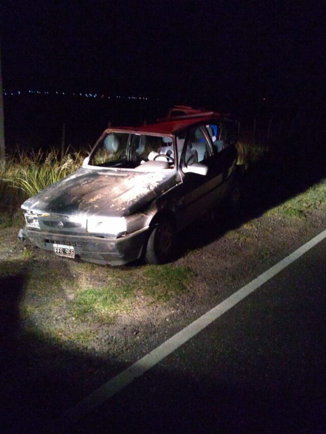 Accidente sobre la Ruta S-228 camino a Yacanto-La Ola Digital