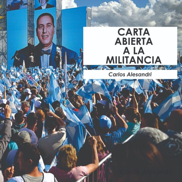 Alesandri pidió la unidad del peronismo y el recambio generacional-La Ola Digital