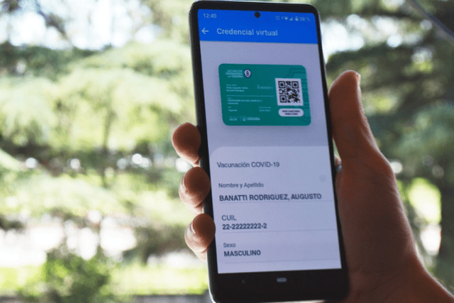 Pase Sanitario: ya está disponible en la aplicación de CiDi