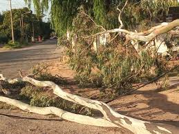 Cortes de luz por la tormenta