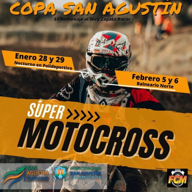 San Agustín se prepara para la Copa de Motocross-La Ola Digital